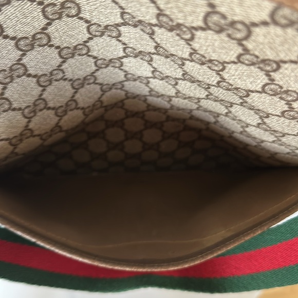 Gucci GG tote bag purse Sherry line authentic vintage and perfect!! See pics!! - Picture 8 of 9